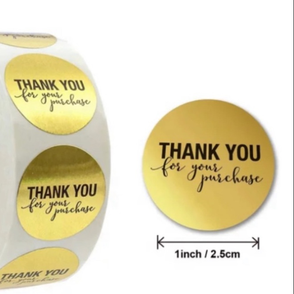 30 4x6 WHITE Polymailers +36 Thank-You - Picture 4 of 4